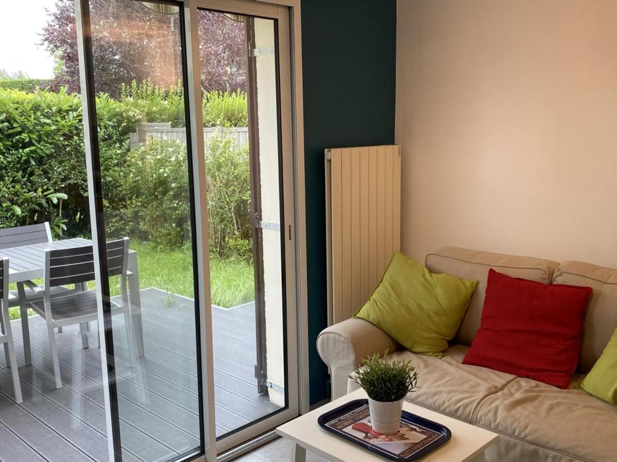 Charmant Cottage 2P Avec Jardin Et Wifi, A 2 Pas De La Plage De Cabourg - Fr-1-487-285 외부 사진